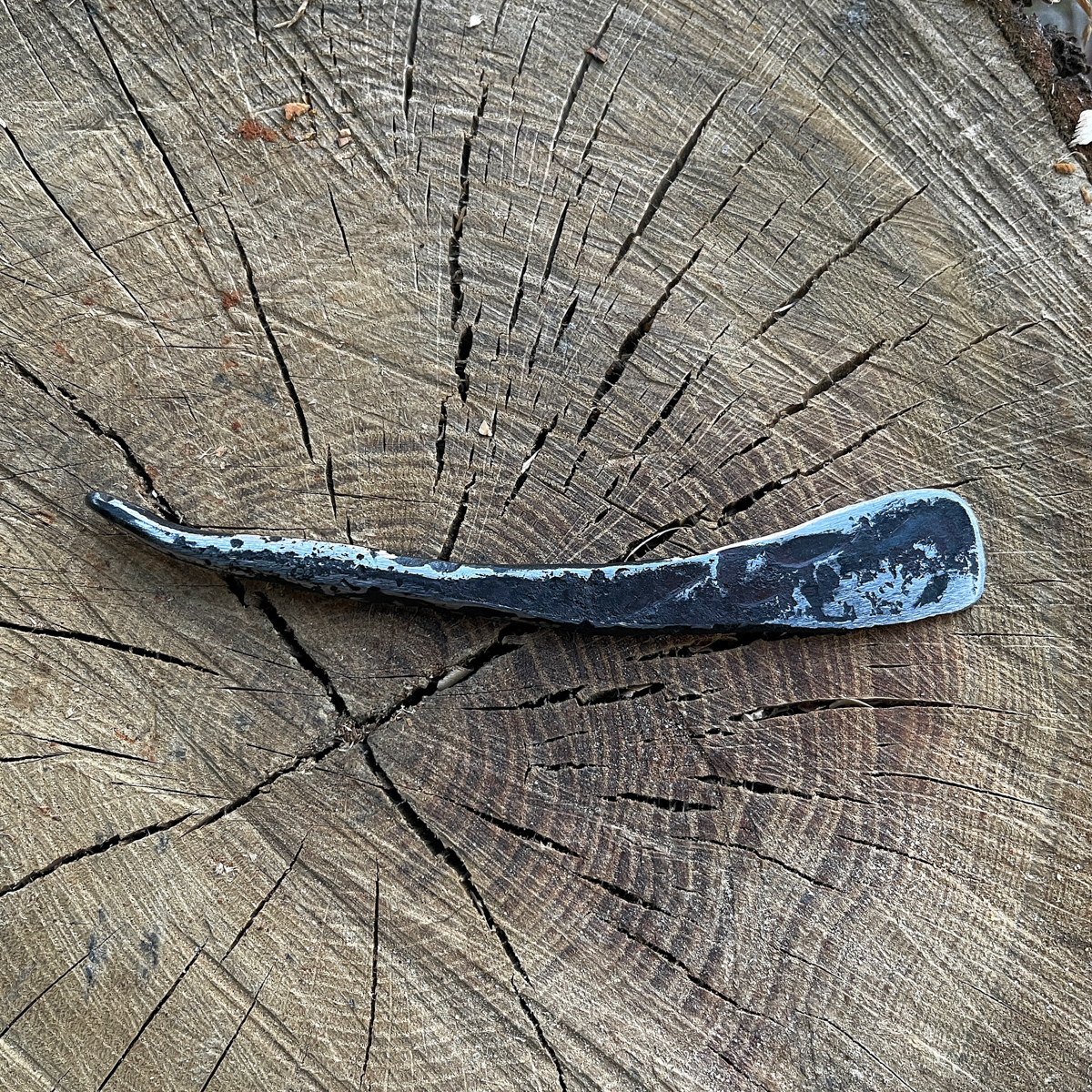 hand-forged pate knife