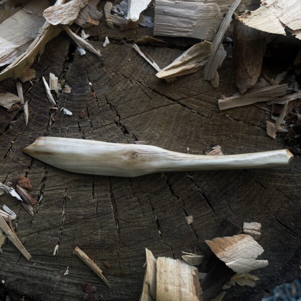 Olive Wood Pate Knife 'The Swallow'