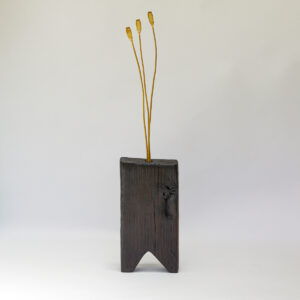 Dry Bud Vase Shou Sugi Ban