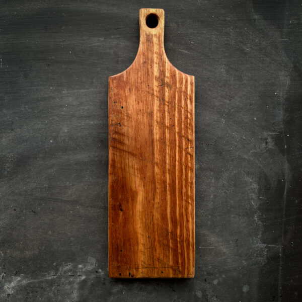 Serving board messmate with hole handmade