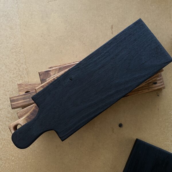 Serving Platter Shou Sugi Ban
