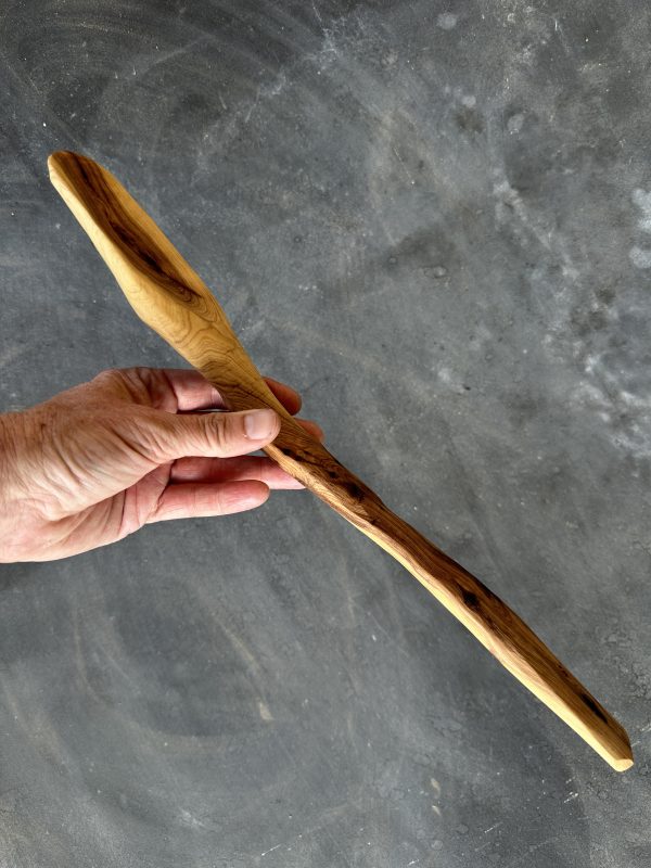 Hand-carved cooking spoon made from bottle brush wood (Callistemon) - Image 4