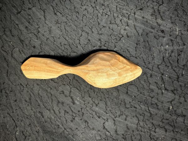 Baked Silver Poplar Dolphin Spoon - Image 2