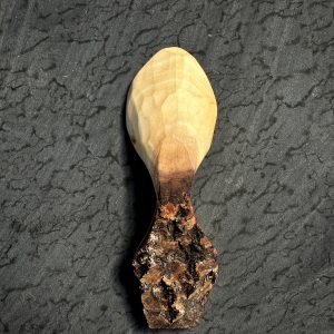 Silver Poplar Spoon Small with Bark