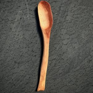 Banksia eating spoon curved