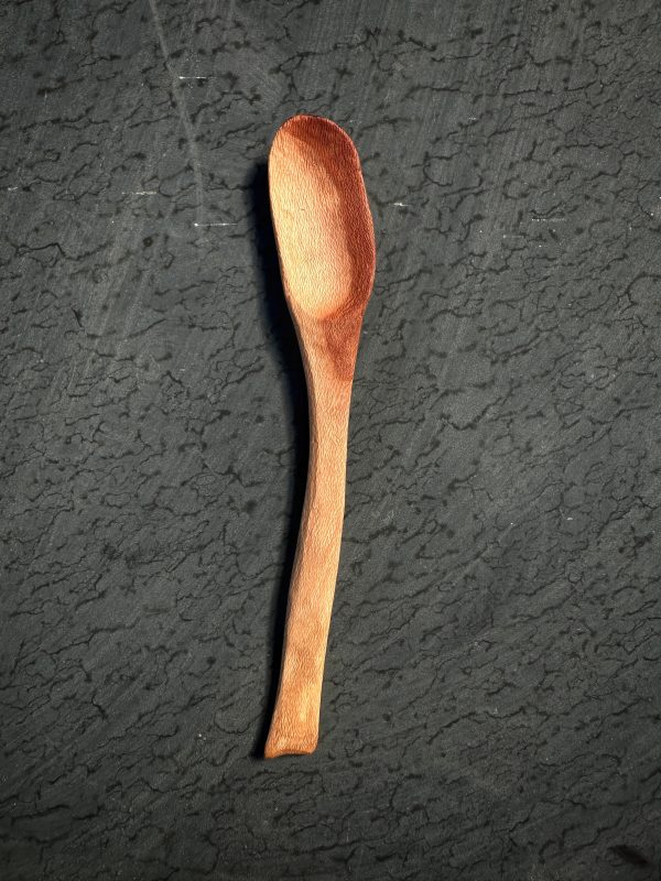 Banksia eating spoon curved
