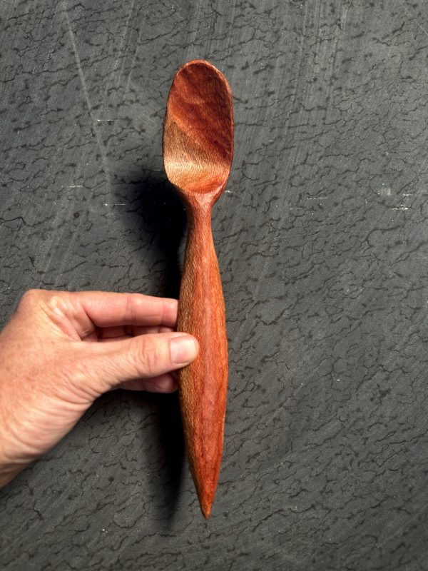 Banksia eating spoon with crank