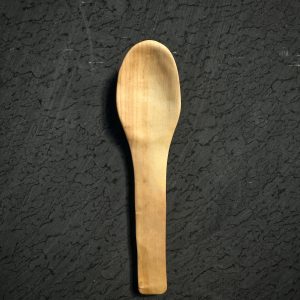 Baked Silver Poplar Serving Spoon