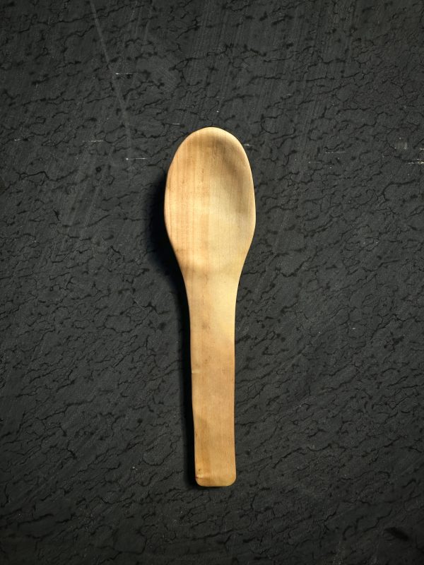 Baked Silver Poplar Serving Spoon