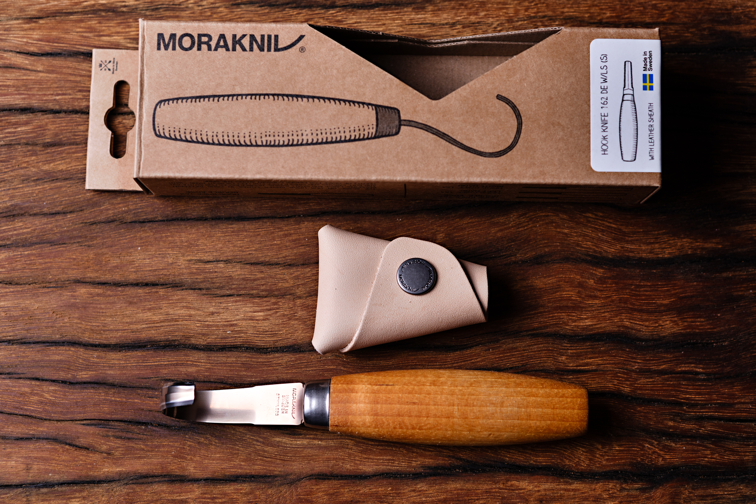 Morakniv 162 doubled-sided spoon carving knife