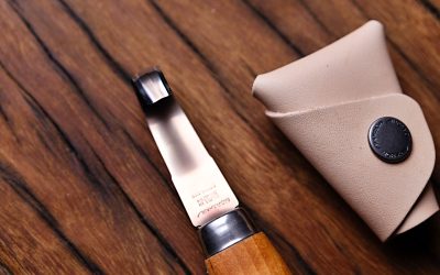 Morakniv #162 Hook Knife Spoon Carving With Leather Sheath