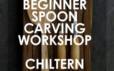 Spoon carving workshop Saturday 14 June Chiltern