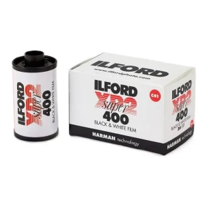Ilford XP2 35mm Super 400 black and white film 36 EXP