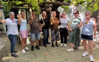 Spoon carving workshop Chiltern 14 June 2025