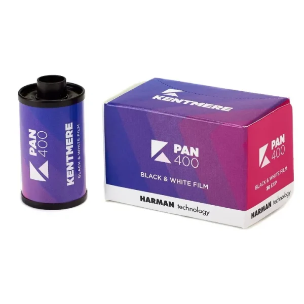 Kentmere 400 ISO 35mm 24 Exposure Black & White Film