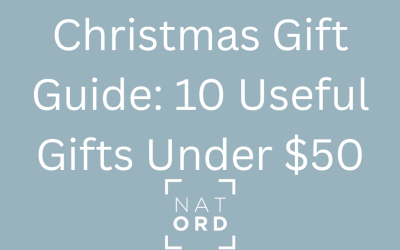 Christmas Gift Guide: 10 Useful & Quality Gifts Under $50
